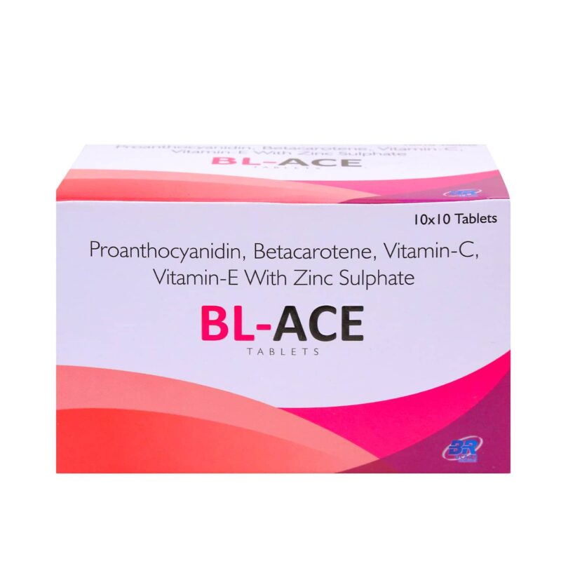 Proanthocynidin Betacarotene, Vitamin-C +Vitamin-E Zinc Sulphate BL-ACE Tablet