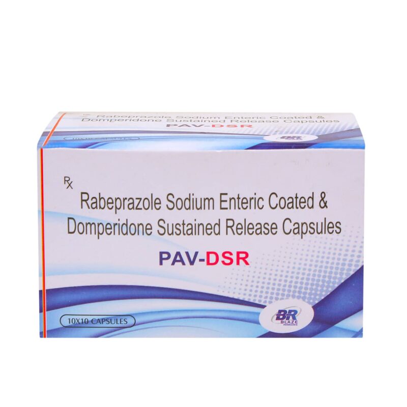 Rabeprazole Sodium Enteric Coated & Domperidone Sustained Release Capsule VAV-DSR