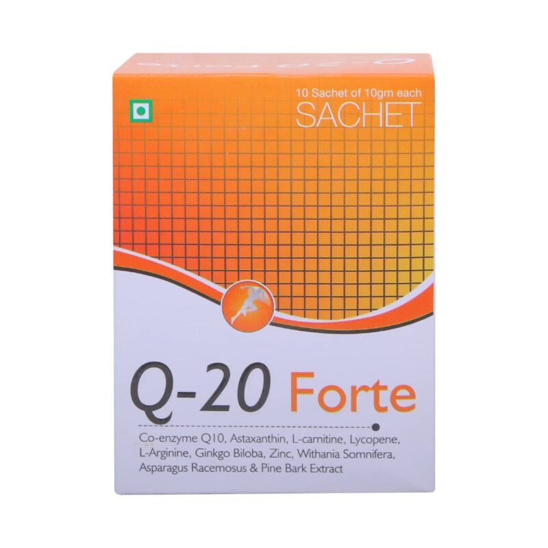 10 Sachet of 10gm each SACHET Q-20 Forte